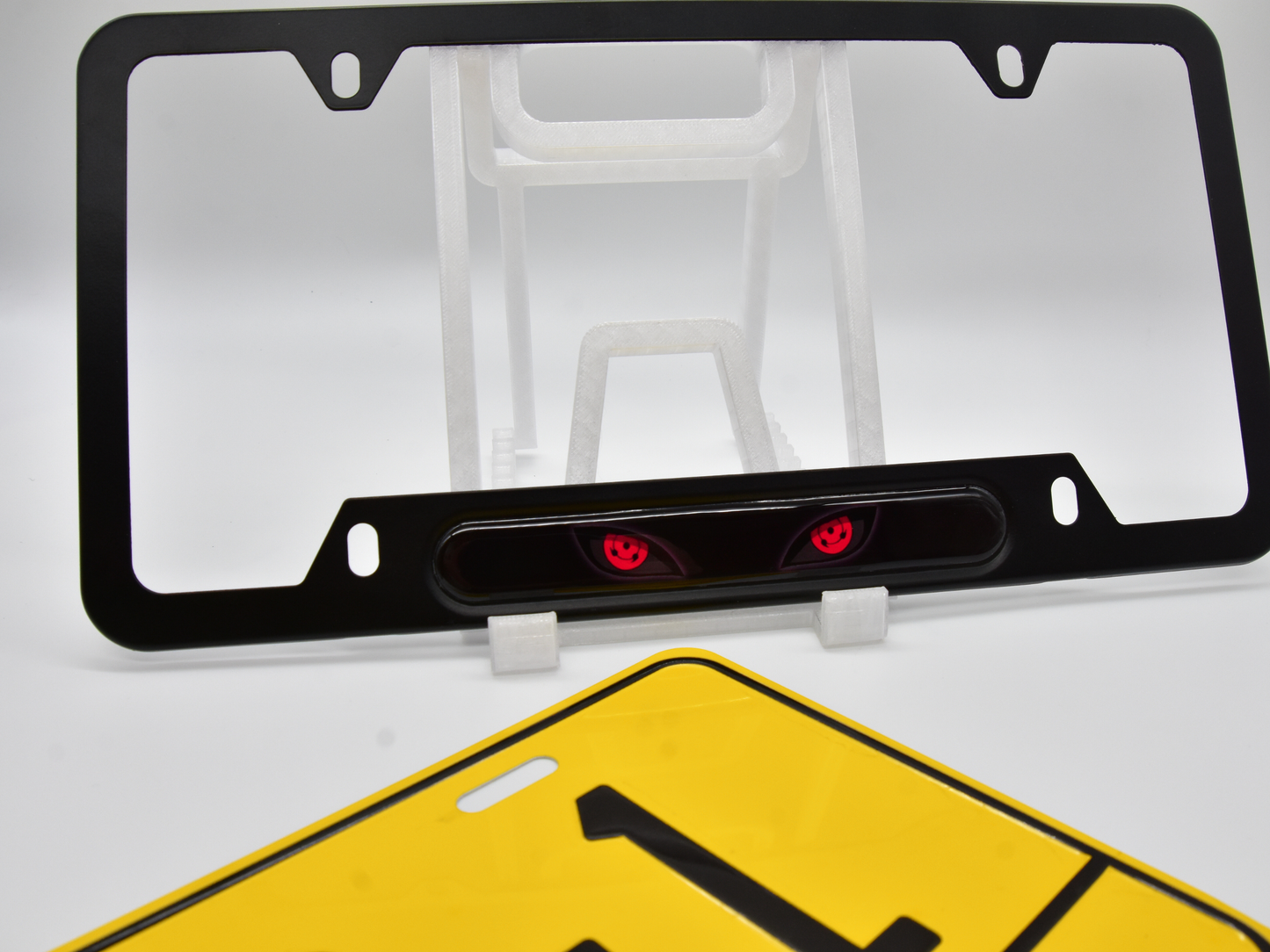 License Plate Frame Reanimated Sharingan Itachi Uchiha Madara aluminum alloy frame