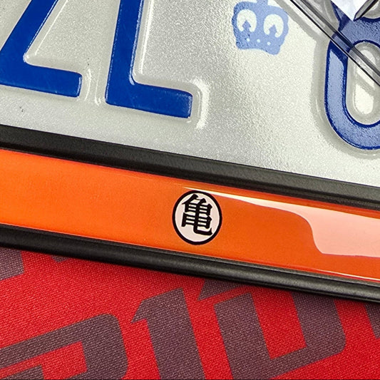 Kame House Master Roshi Goku DBZ  Dragon Ball License plate frame