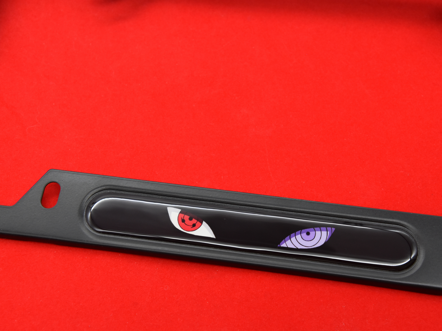 Anime Naruto Sharingan Rennigan License plate frame
