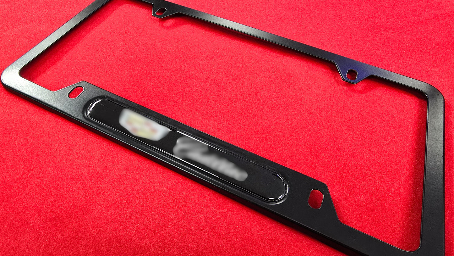 Liscense Plate Frame CAD1 aluminum and free plate cover