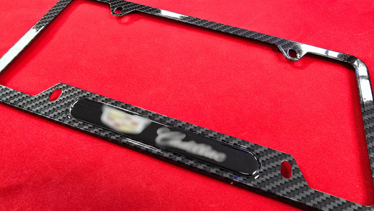 Liscense Plate Frame CAD1 aluminum and free plate cover