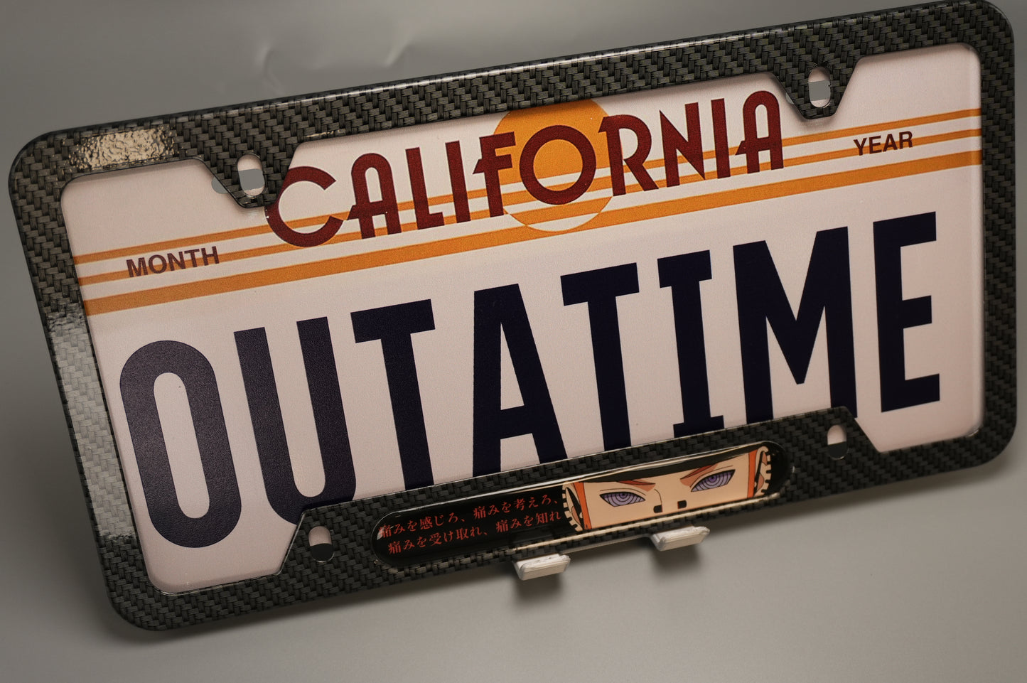 License Plate Frame plate frame alloy  Pain naruto  - Know the pain