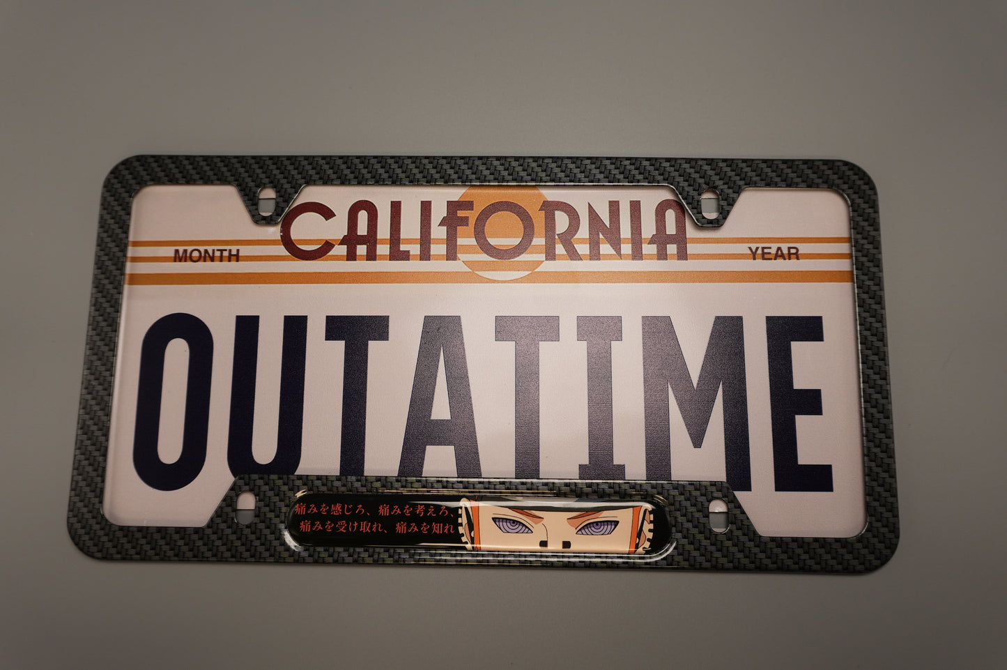 License Plate Frame plate frame alloy  Pain naruto  - Know the pain