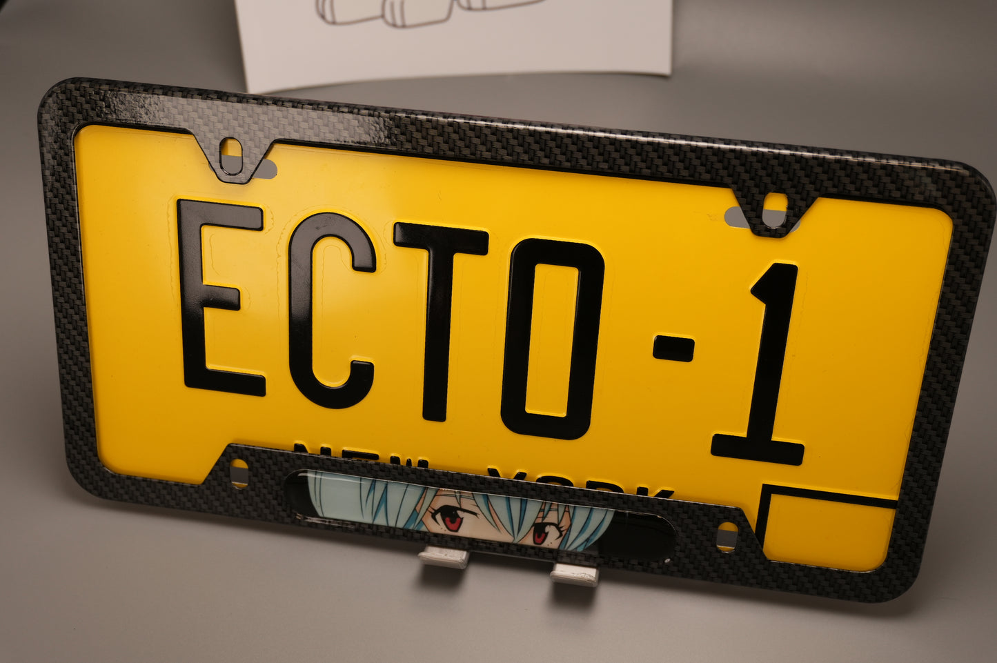 License plate frame Anime Rei Ayanami EVA