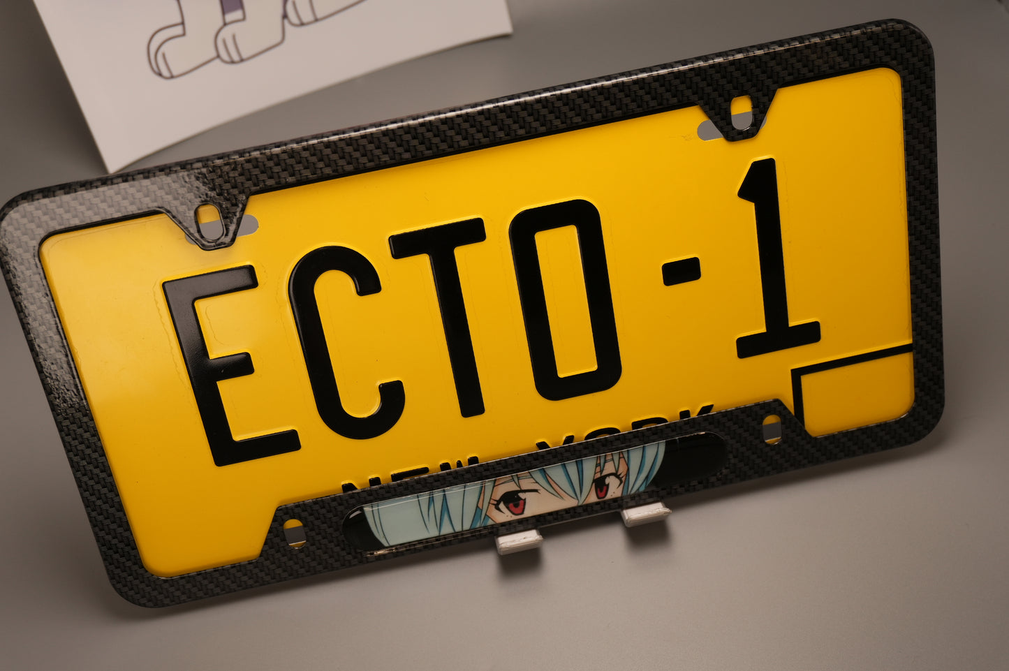 License plate frame Anime Rei Ayanami EVA