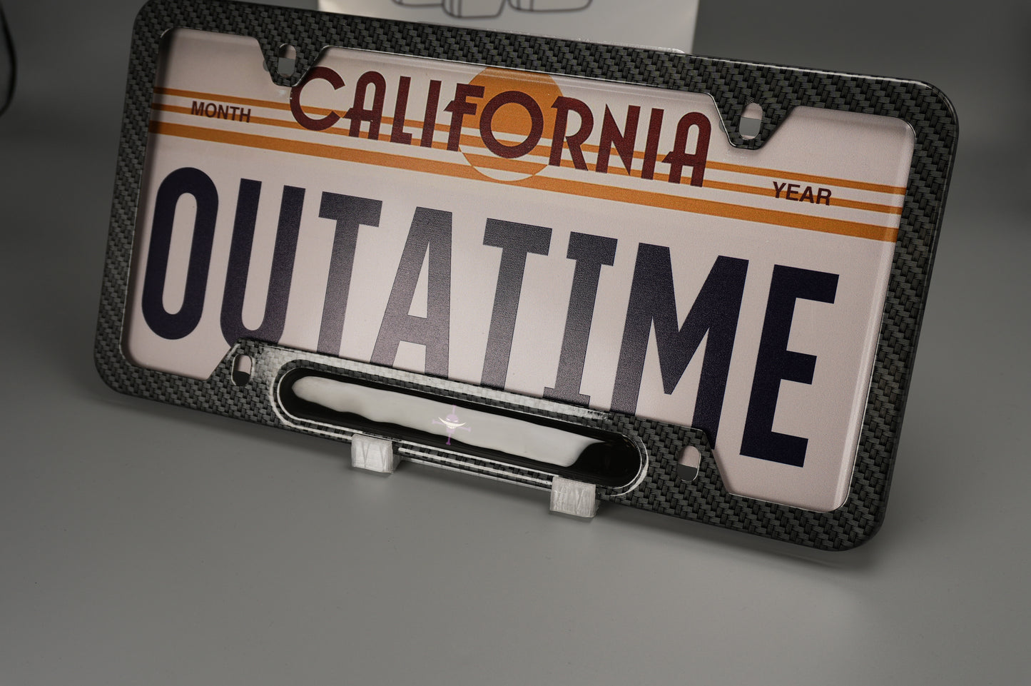 License plate frame aluminum - Anime White beard jolly roger