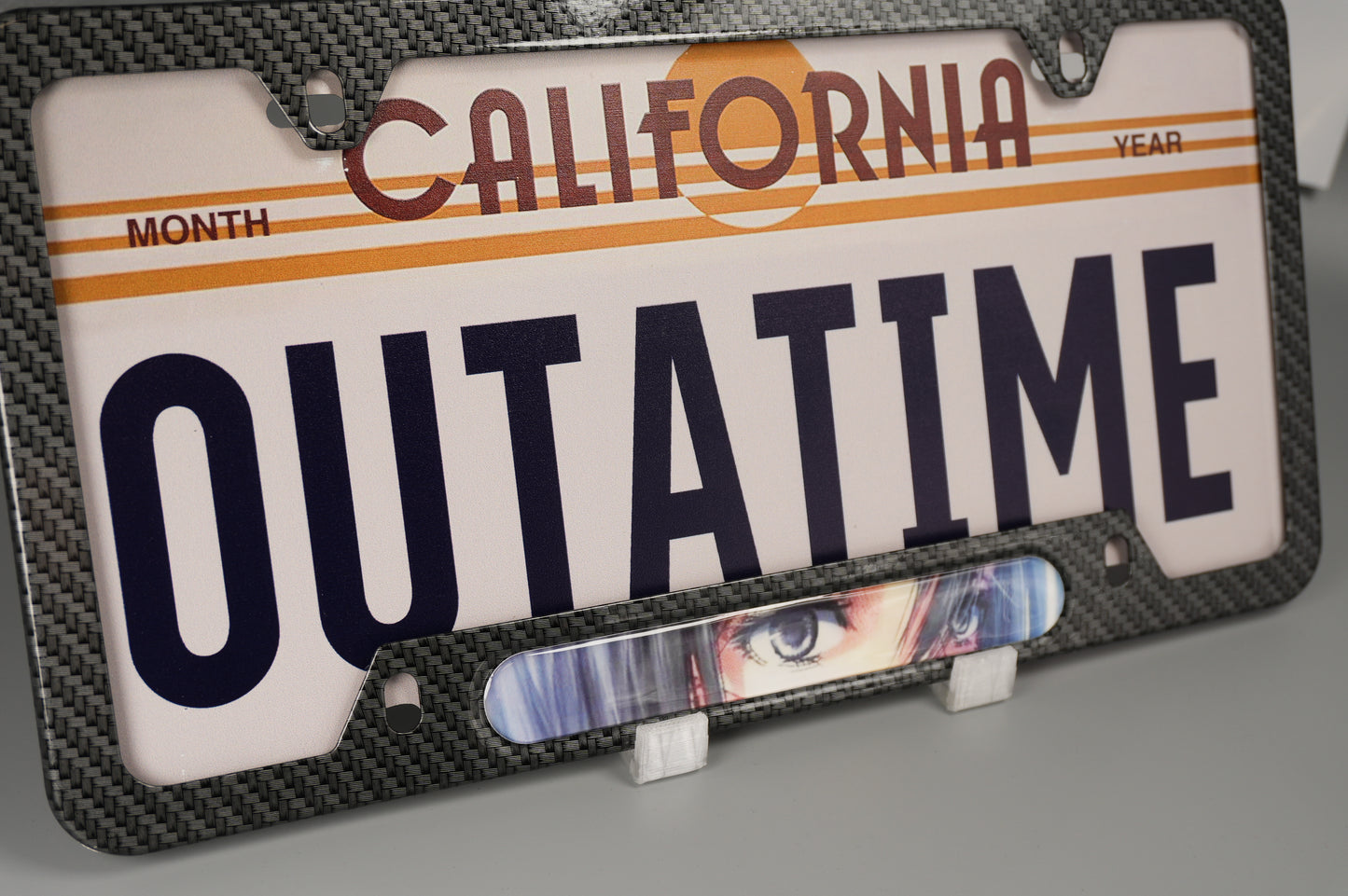 License plate frame aluminum - Anime Mikasa Attack of titans