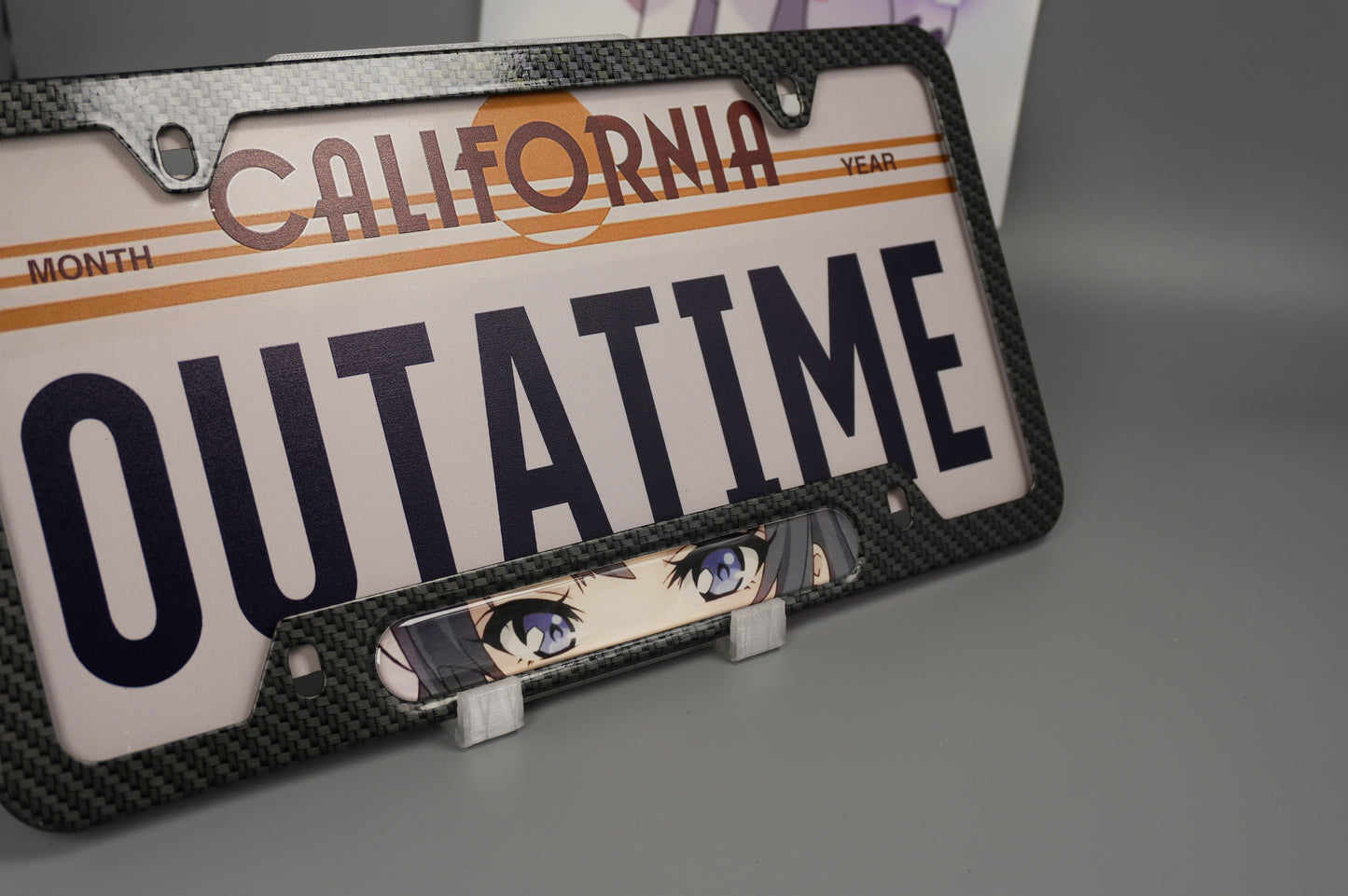 License plate frame aluminum Anime - Mai Sakurajima