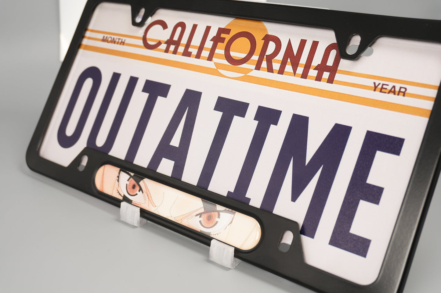 License plate frame aluminum Anime - Tsunade Creation Rebirth — Strength of a Hundred Technique