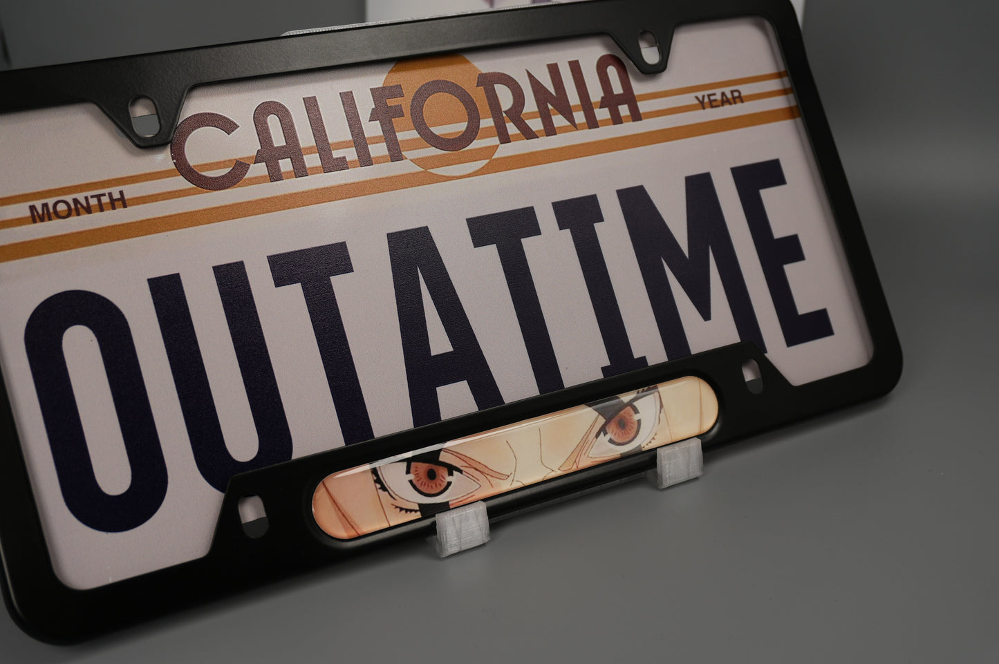 License plate frame aluminum Anime - Tsunade Creation Rebirth — Strength of a Hundred Technique