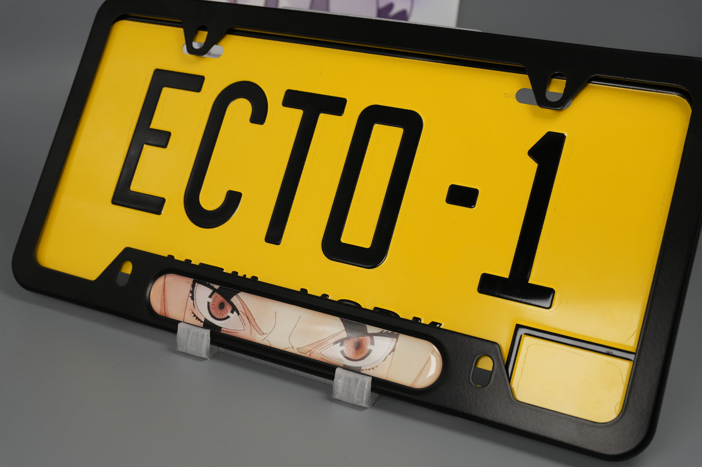 License plate frame aluminum Anime - Tsunade Creation Rebirth — Strength of a Hundred Technique