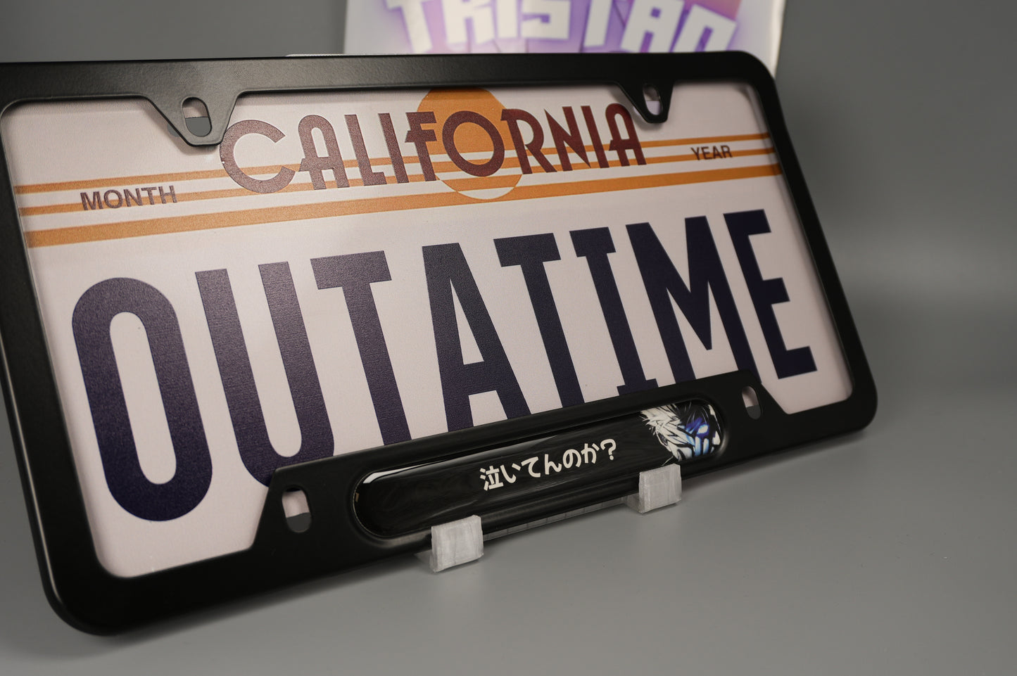 License plate frame aluminum Anime - Jujustsu Kaisen Gojo