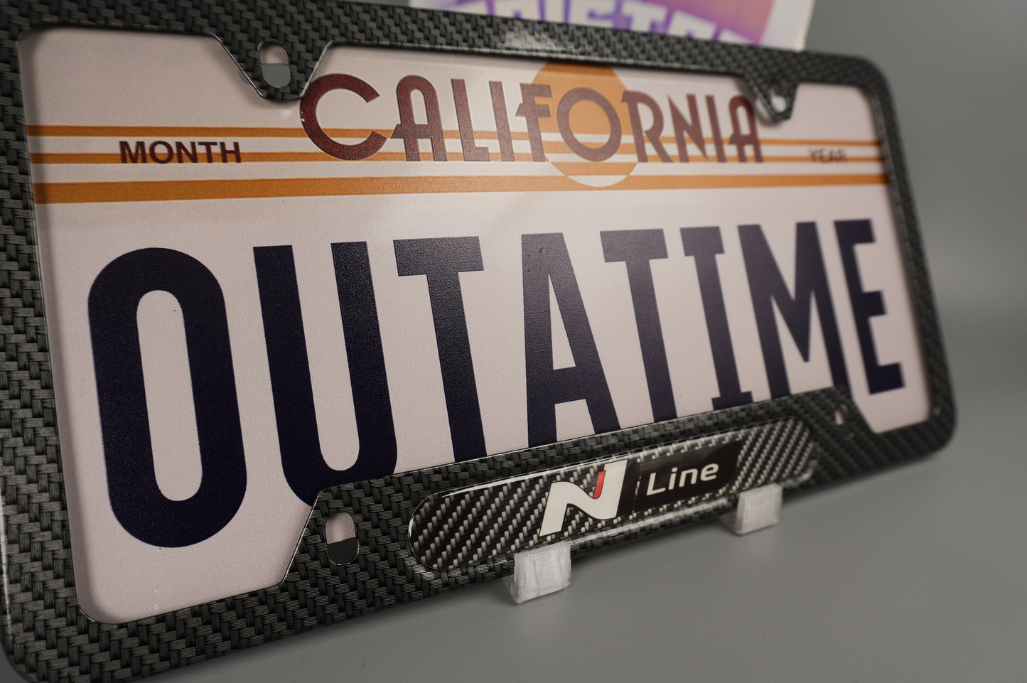 License Plate Frame Hyundai N LINE Metal plate frame CF