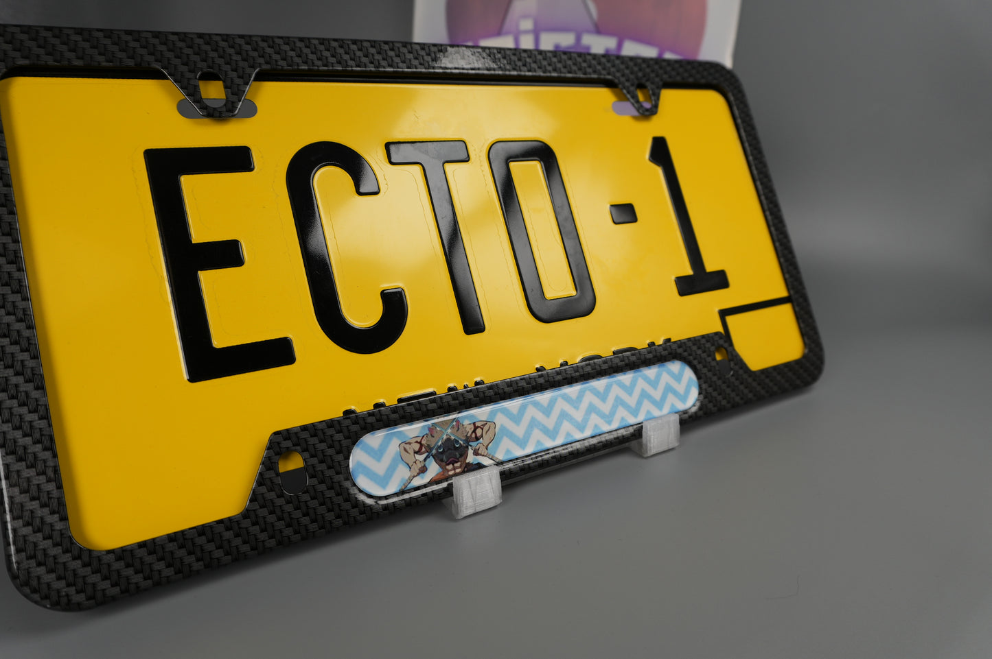 License plate frame aluminum Anime - Demon Slayer Inosuke Hashibira(fan art)