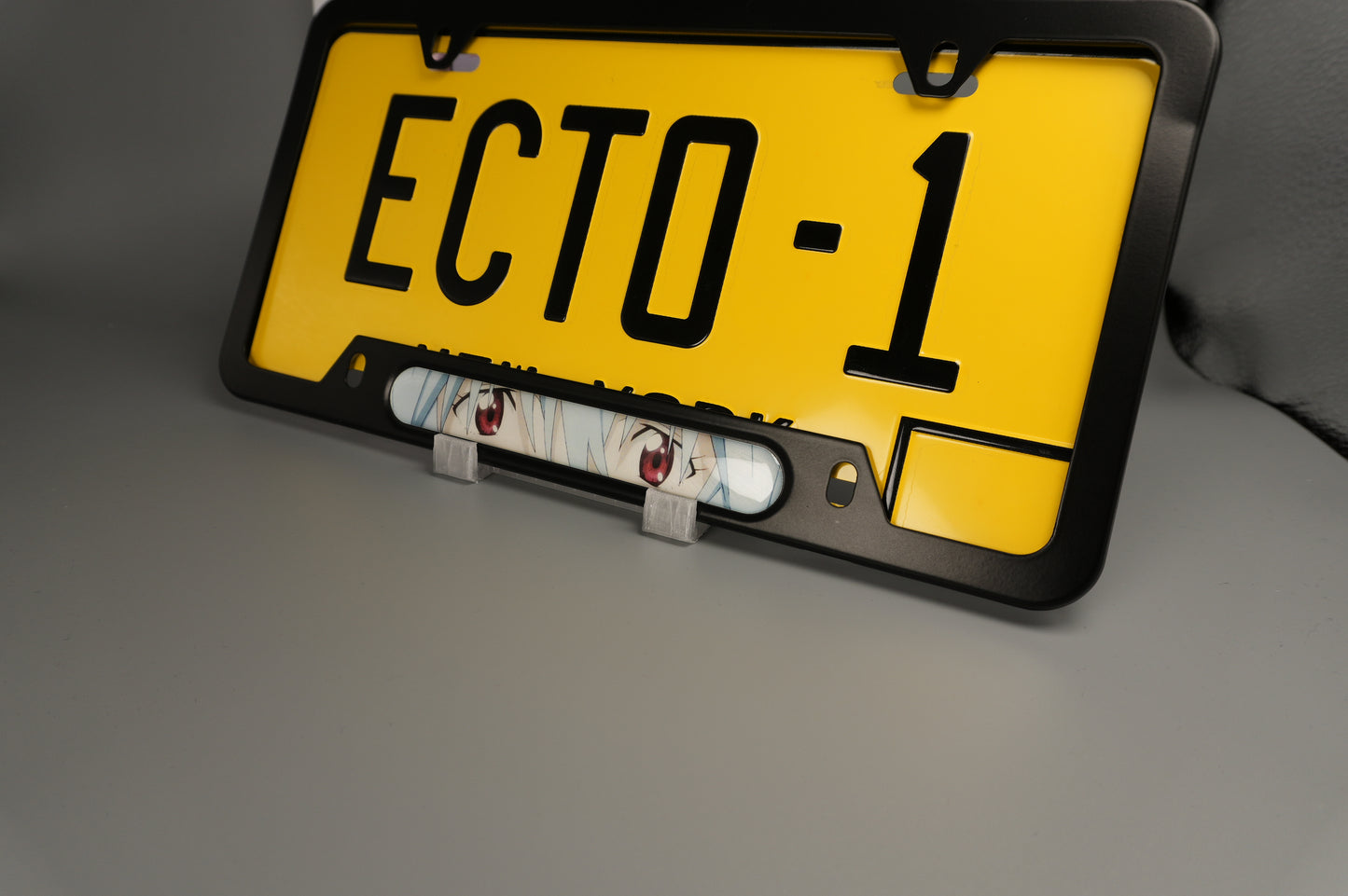 License plate frame aluminum Anime - Rei Ayamaniv2