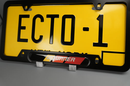 License plate frame aluminum 4 runner