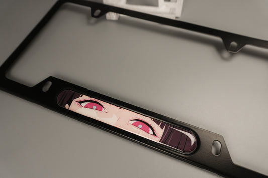 License plate frame aluminum Anime - Yumeko Jabami (蛇喰 夢子)  Kakeguru