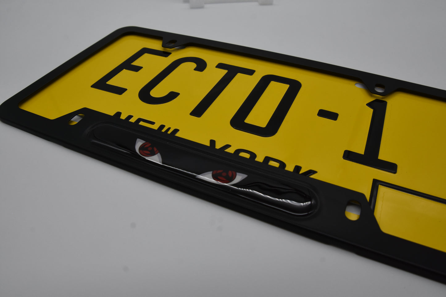 Anime Naruto 万華鏡写輪眼 (Mangekyō Sharingan) Obito Kakashi License plate frame
