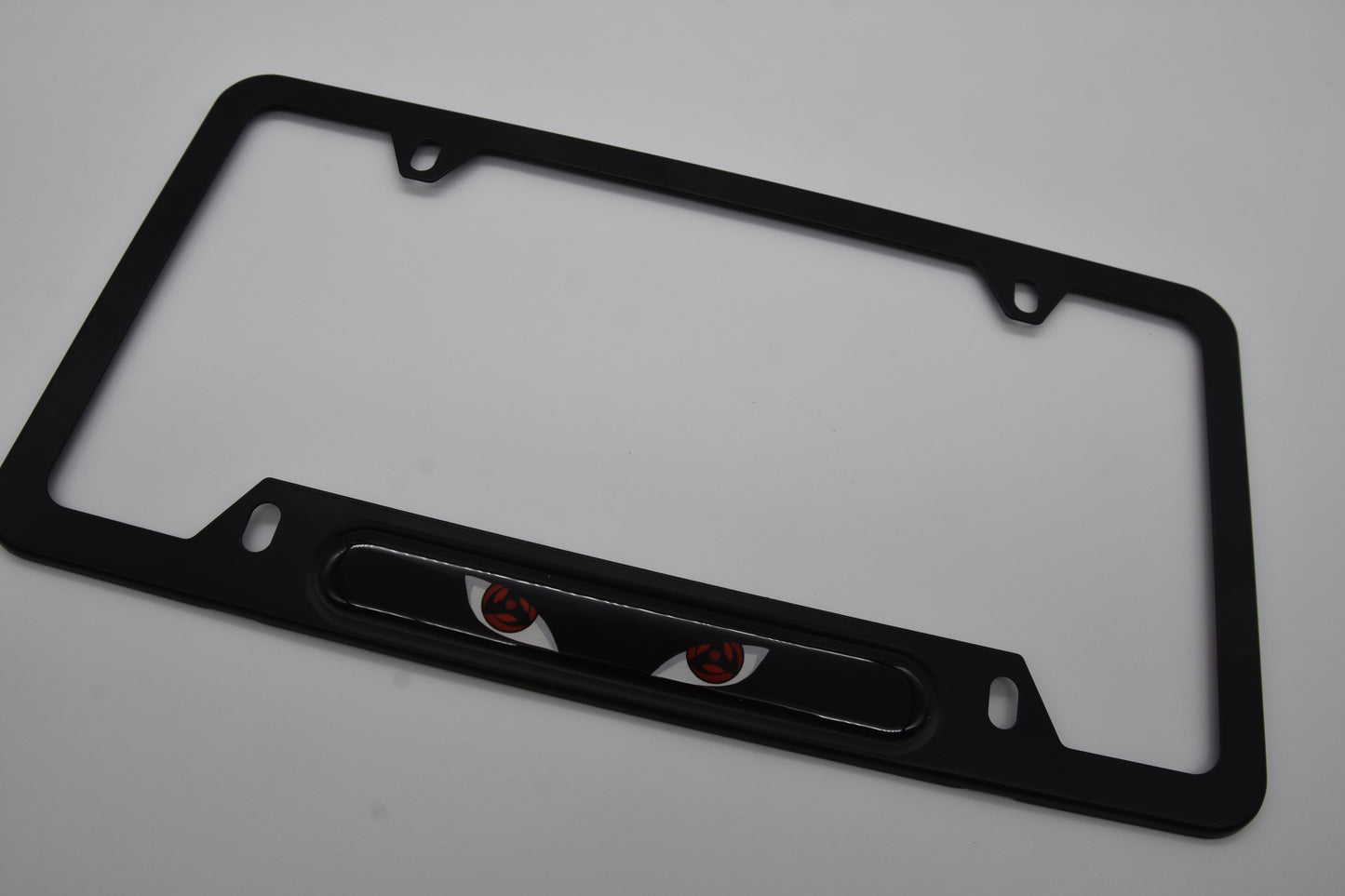 Anime Naruto 万華鏡写輪眼 (Mangekyō Sharingan) Obito Kakashi License plate frame
