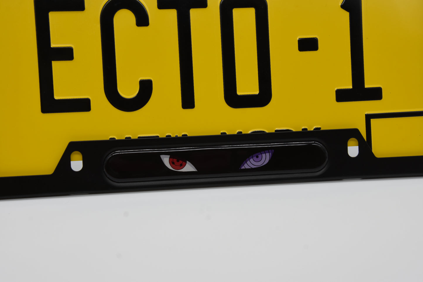 Anime Naruto Sharingan Rennigan License plate frame