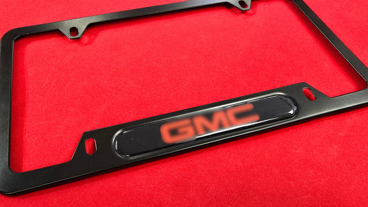 Liscense Plate Frame GM aluminum and free plate cover