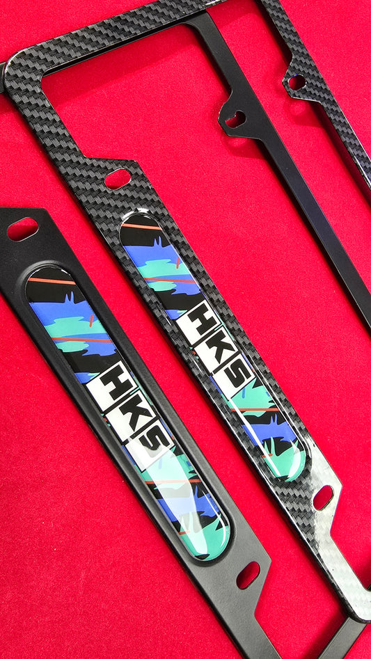 License Plate Frame HKS style aluminum