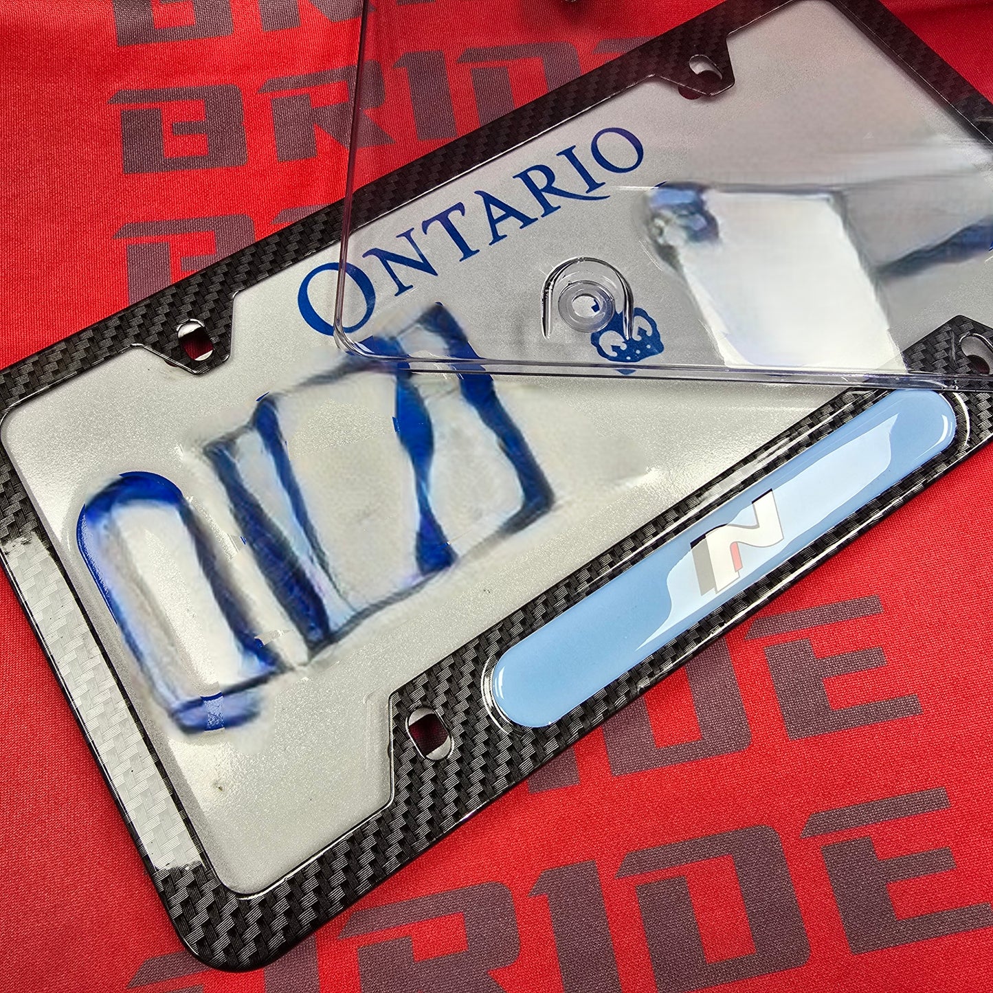 Liscense Plate Frame Hyundai Elantra N Kona N aluminum