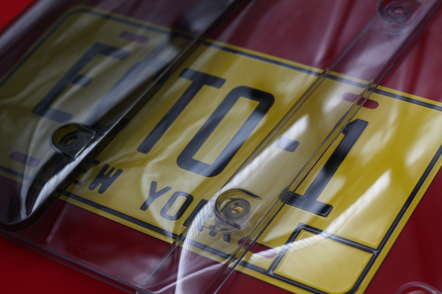 Unbreakable Polycarbonate License plate frame