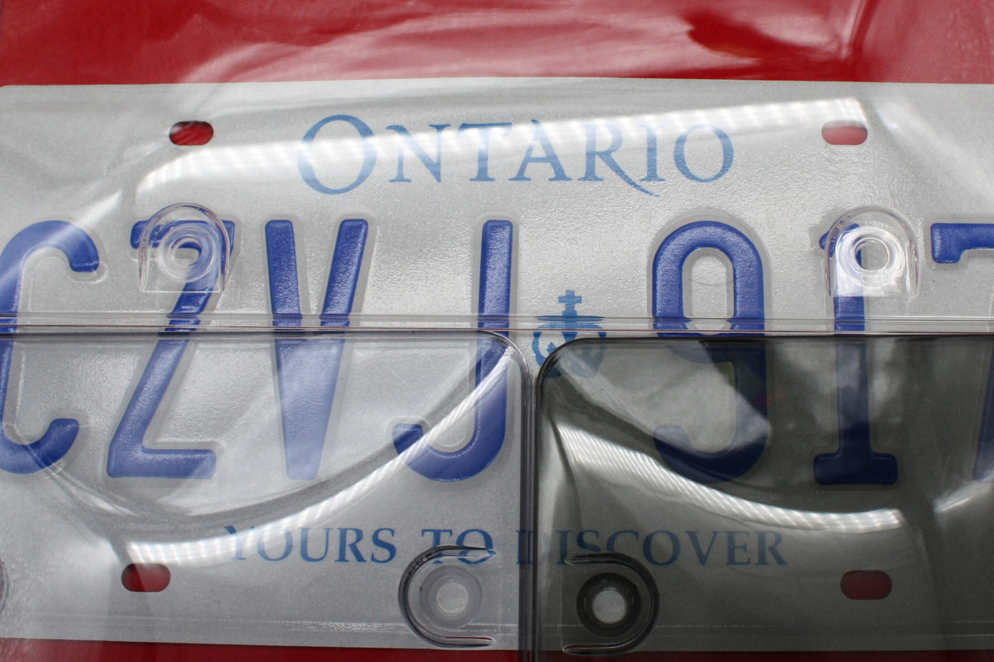 Unbreakable Polycarbonate License plate frame