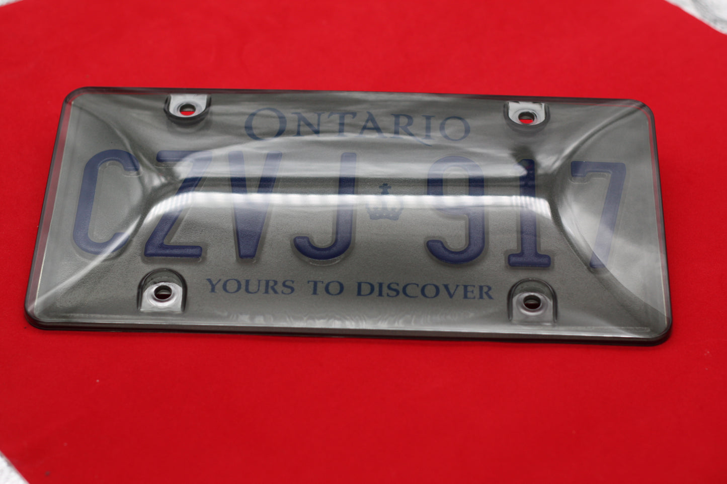 Unbreakable Polycarbonate License plate frame