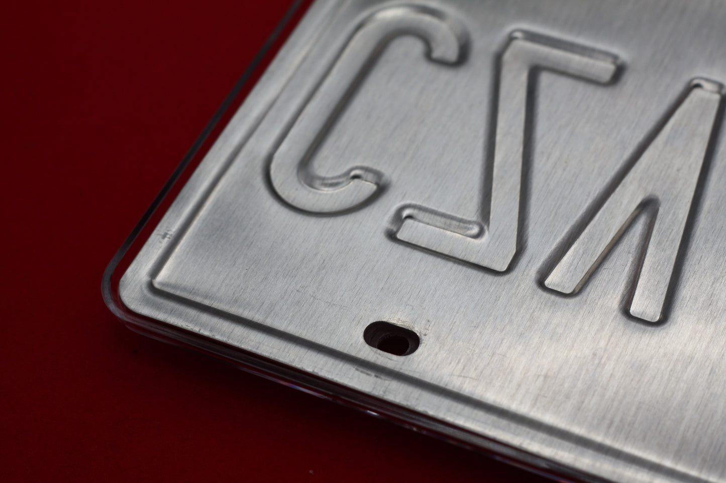 Unbreakable Polycarbonate License plate frame