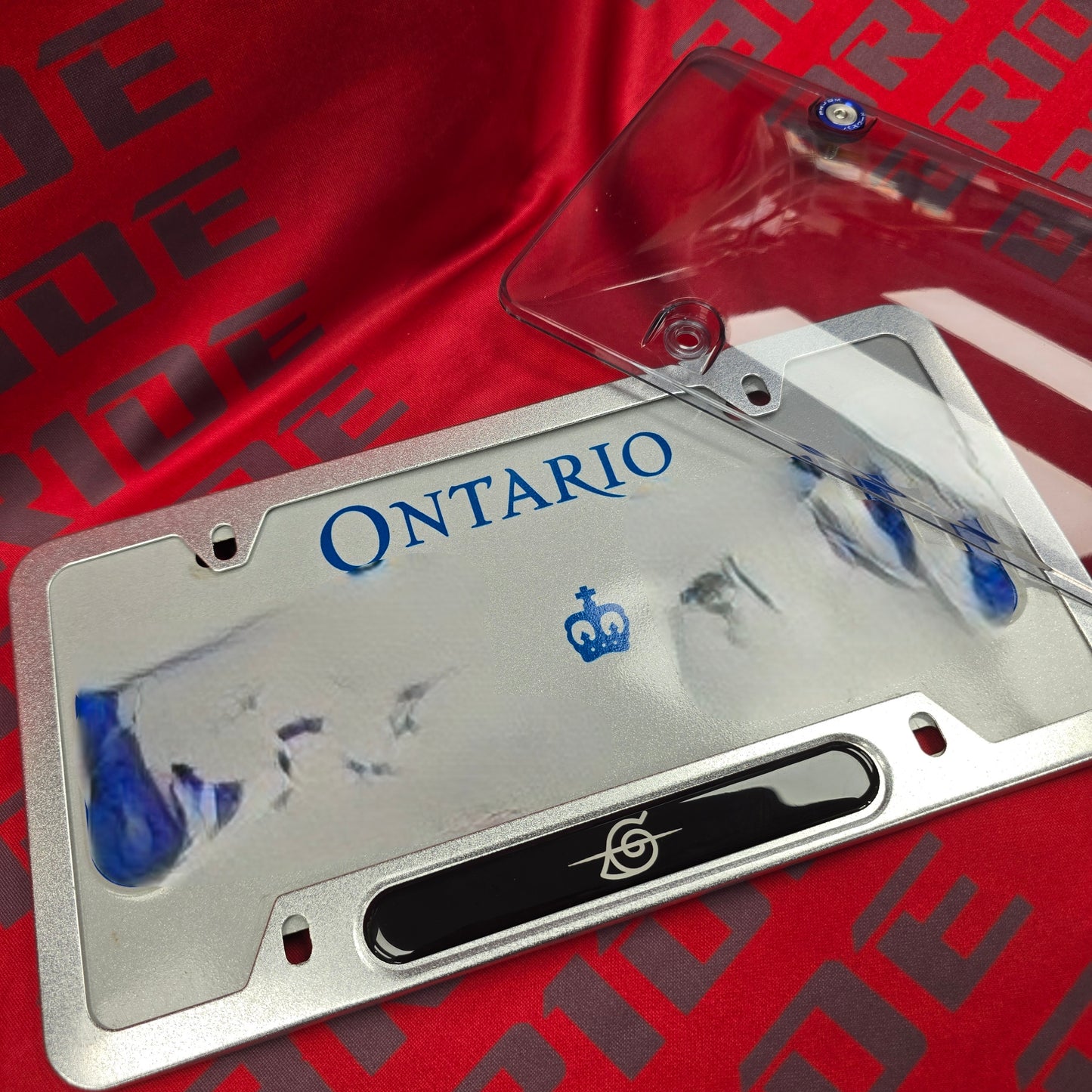 License Plate Frame Naruto Itachi Sasuke Obito Konoha Akatsuki aluminum