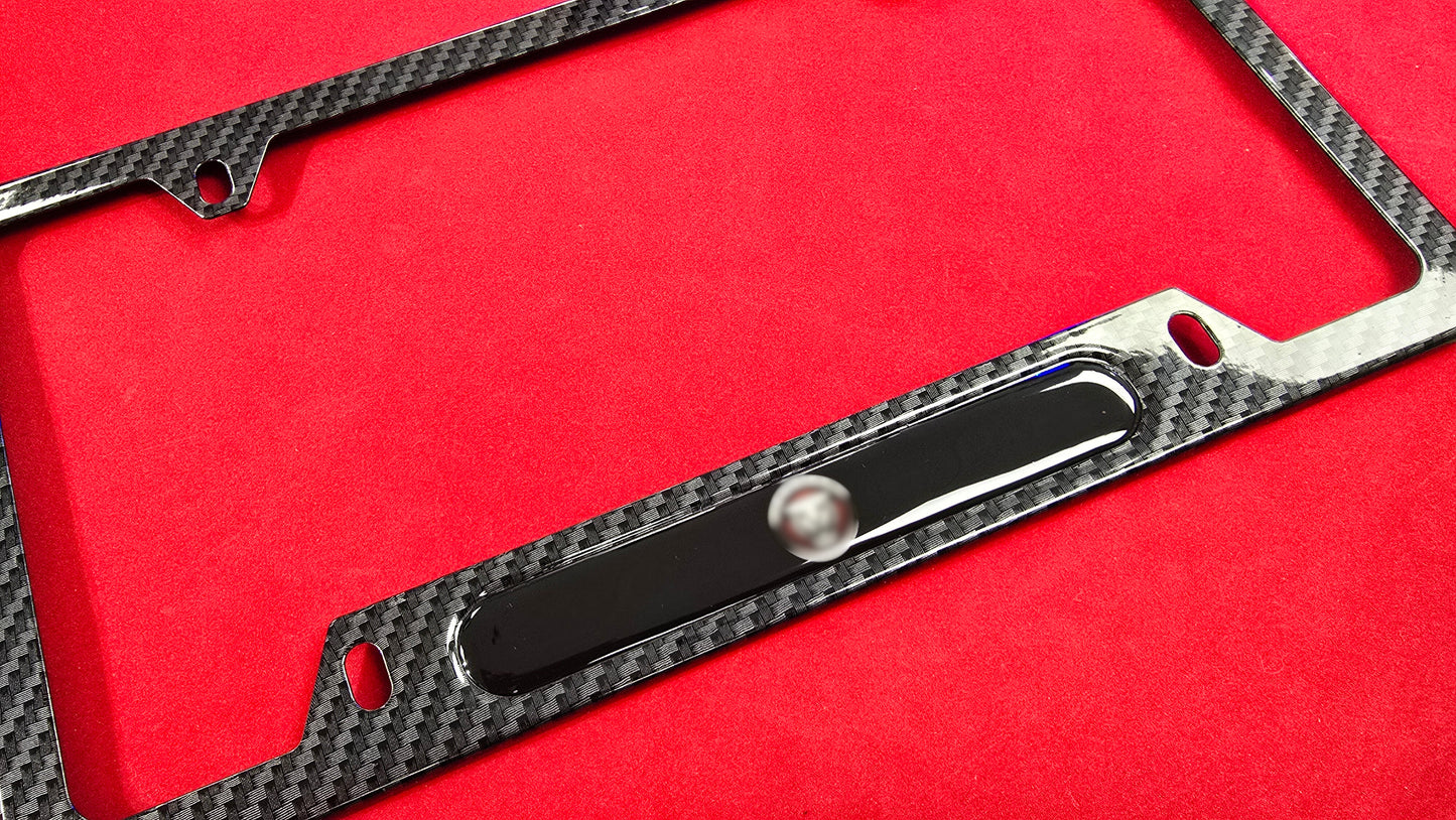 Liscense Plate Frame JAG1 aluminum and free plate cover