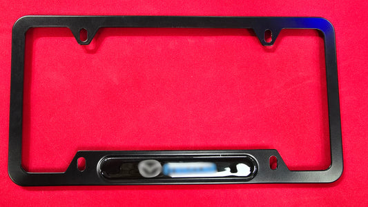 License Plate Frame Mazda aluminum alloy