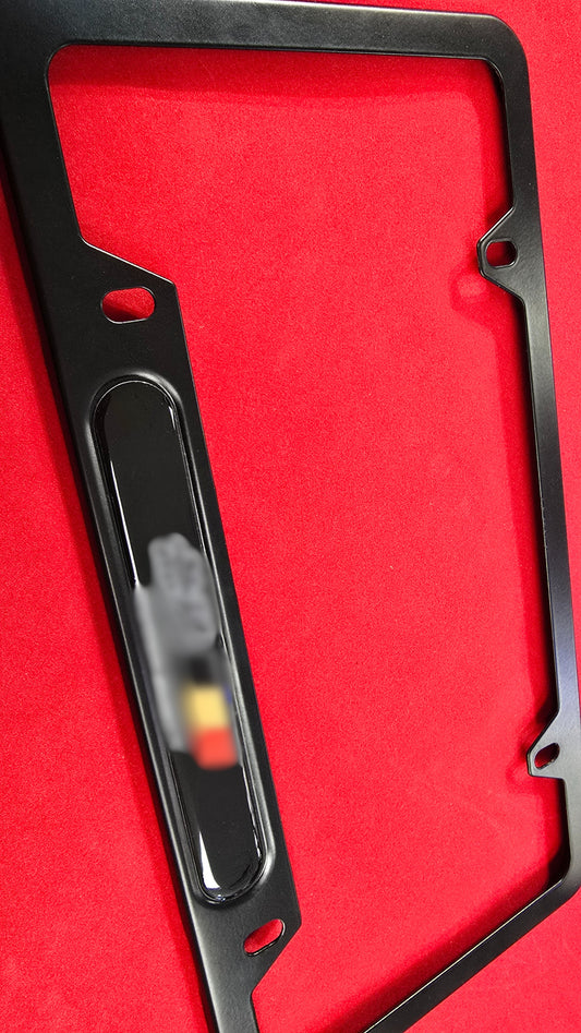 Liscense Plate Frame Mugen style aluminum alloy frame