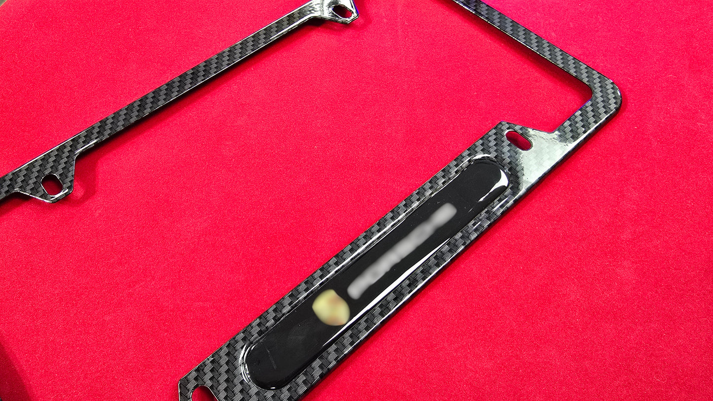 License Plate Frame for Porsche metal plate frame