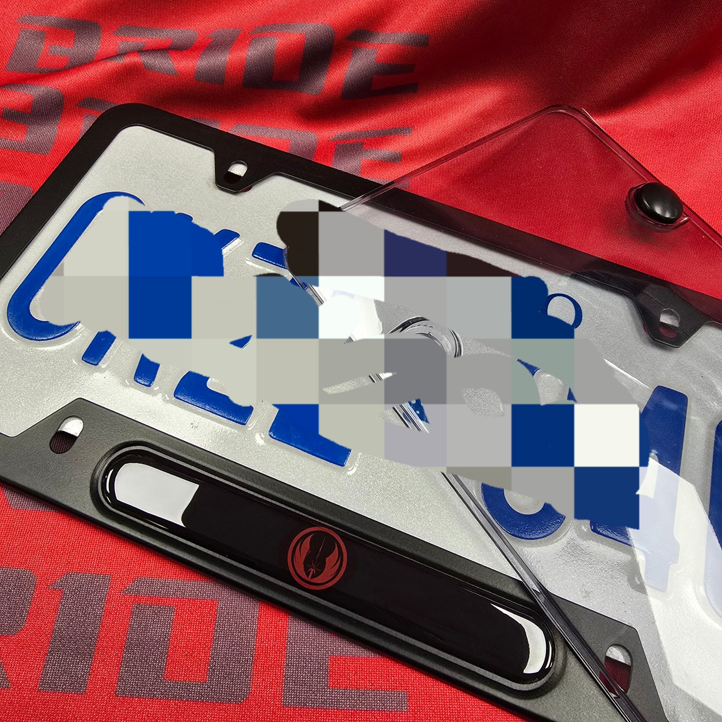 Jedi order License aluminum License plate frame