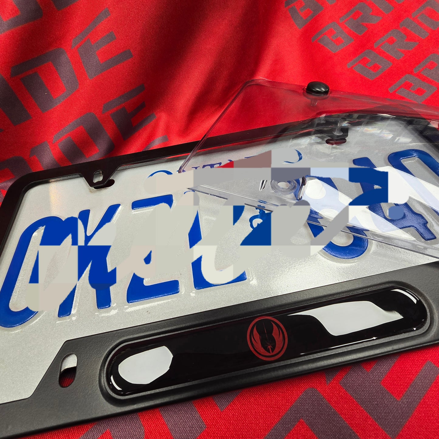 Jedi order License aluminum License plate frame