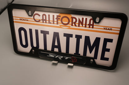 License Plate Frame SRT aluminum alloy frame