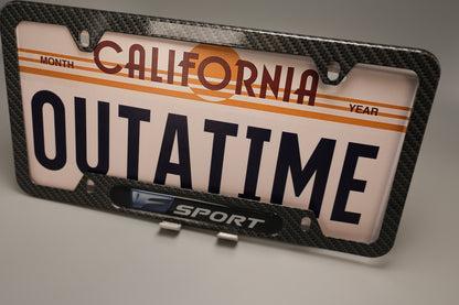 Liscense Plate Frame FSPORT v2 aluminum