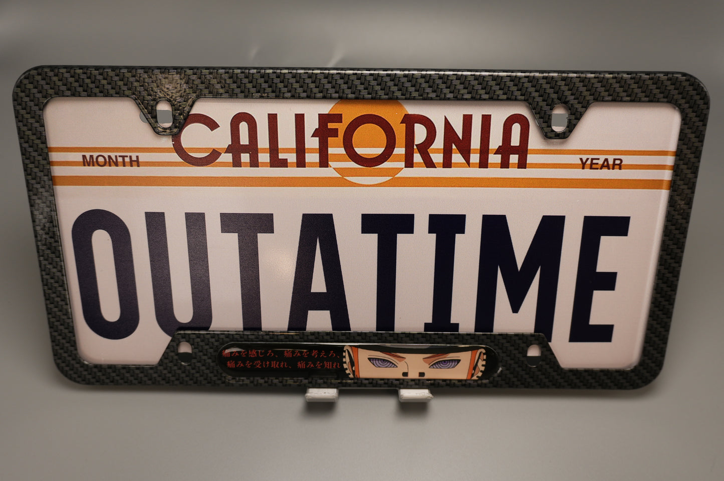 License Plate Frame plate frame alloy  Pain naruto  - Know the pain