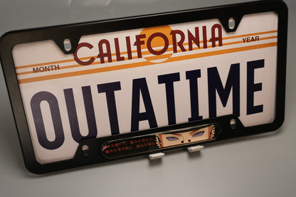 License Plate Frame plate frame alloy  Pain naruto  - Know the pain