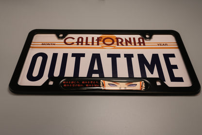 License Plate Frame plate frame alloy  Pain naruto  - Know the pain