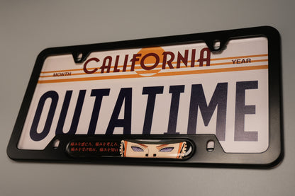 License Plate Frame plate frame alloy  Pain naruto  - Know the pain