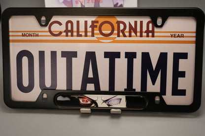 License plate frame Anime Naruto obito uchiha v2