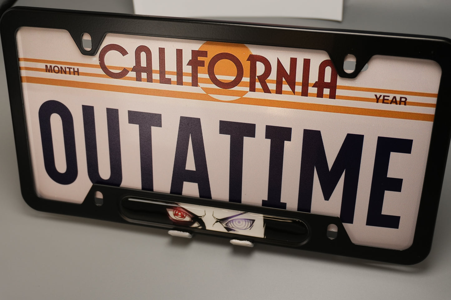 License plate frame Anime Naruto obito uchiha v2