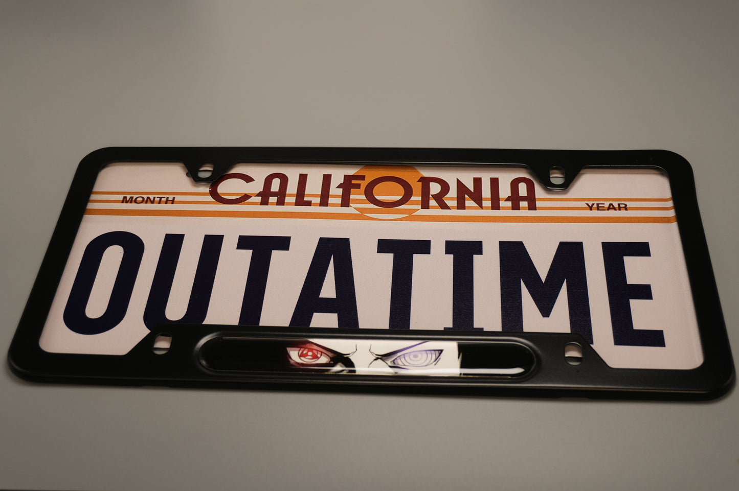 License plate frame Anime Naruto obito uchiha v2