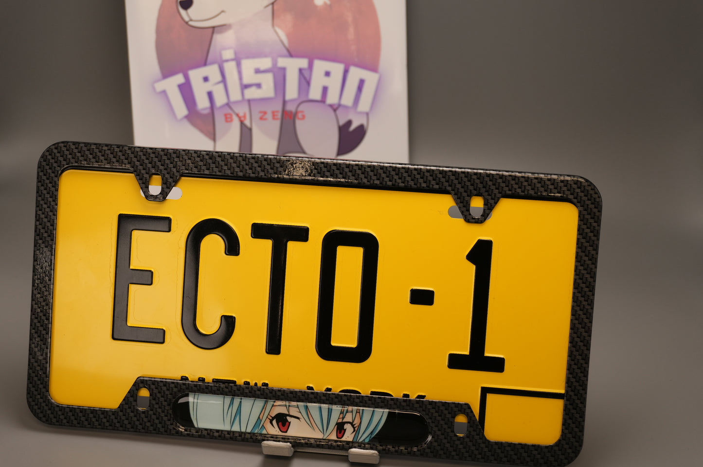 License plate frame Anime Rei Ayanami EVA