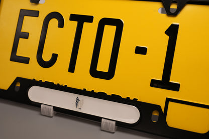 License plate frame aluminum - wings of freedom - attack on titan