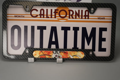 License plate frame aluminum - Anime Rurouni Kenshin SHISHIO SAMA